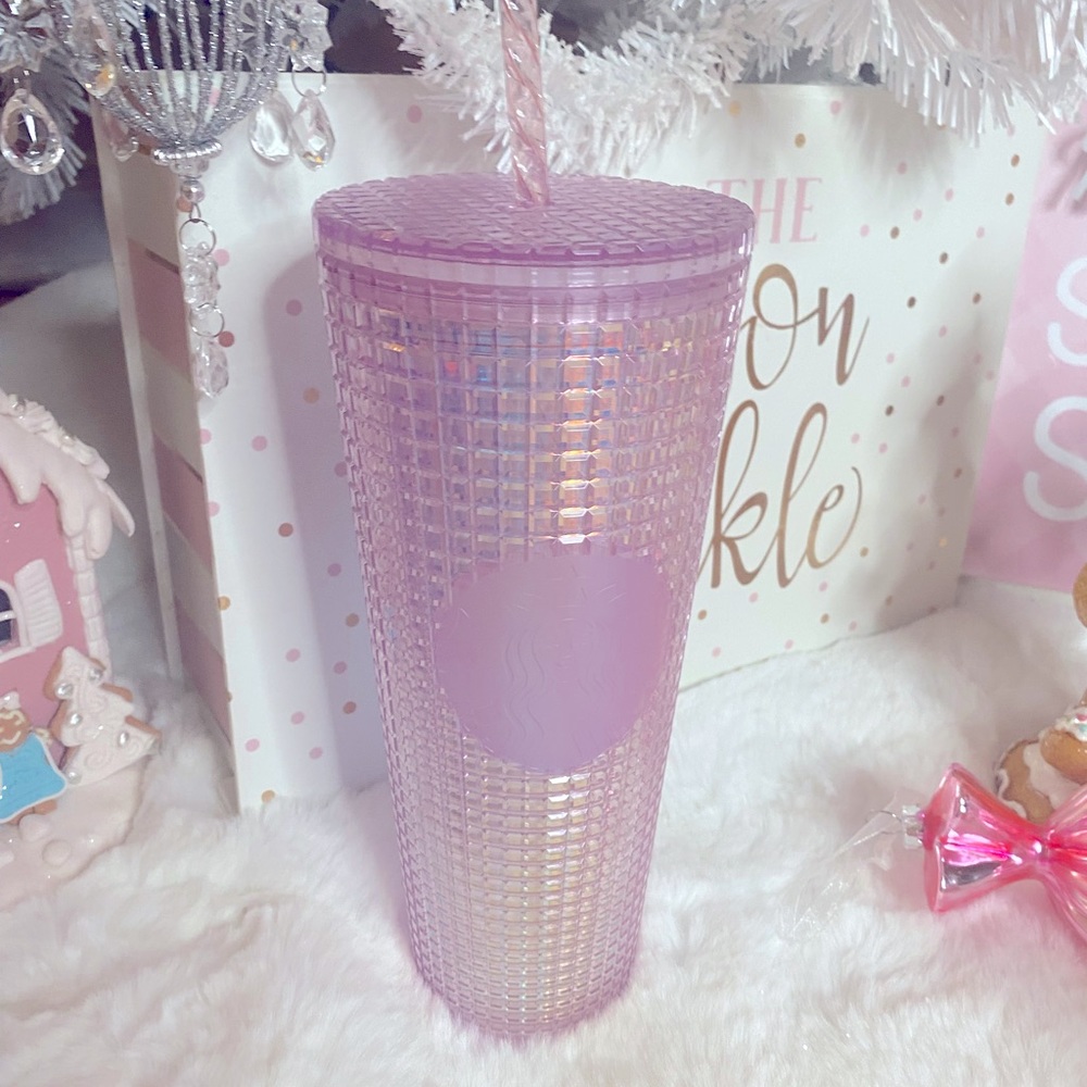 pink tumbler